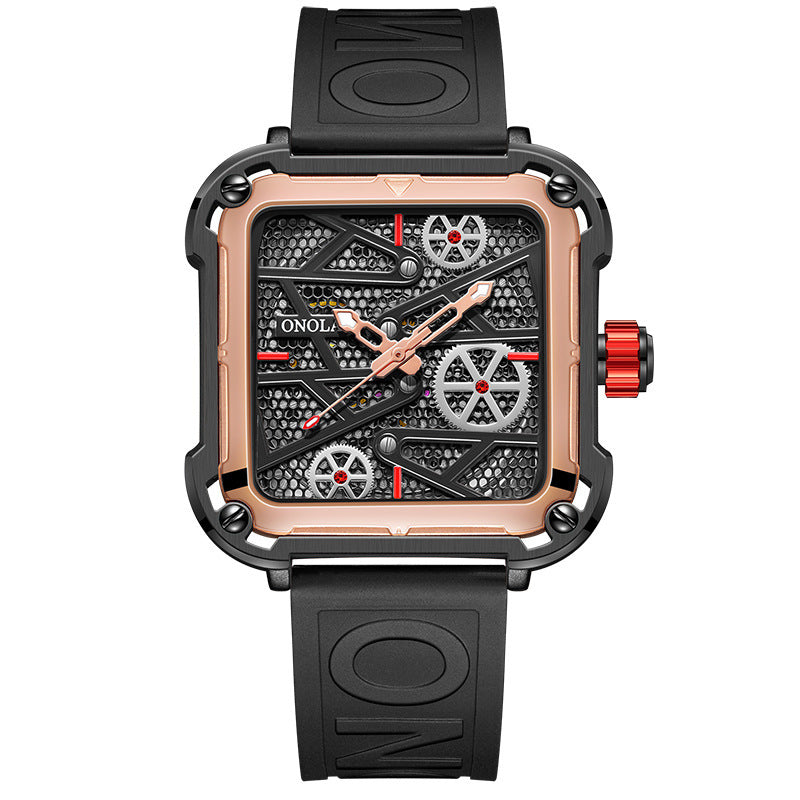 Mode Hommes Montre ONOLA Creux Plein Automatique De Luxe Montres Hommes