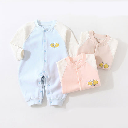 Baby cotton romper