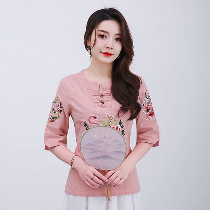 Chinois styles vêtements pour femmes cheongsam top