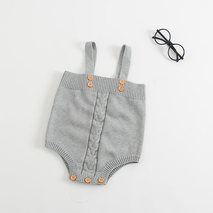 Onesies tricotées pour bébé