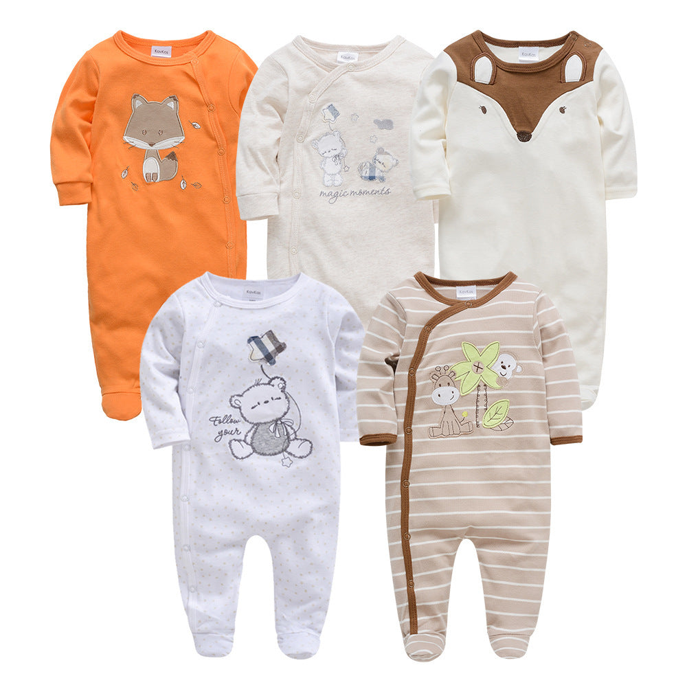 Cartoon baby jumpsuit