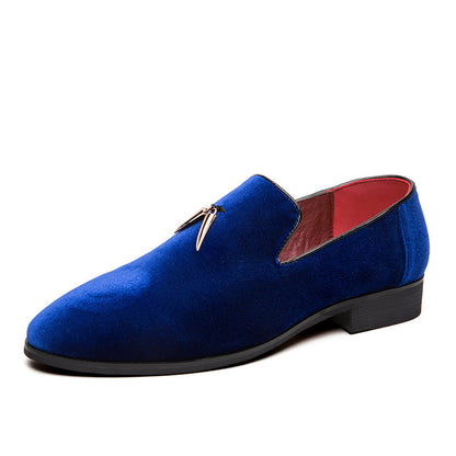 Gland Hommes Chaussures de Pois Chaussures En Cuir Britanniques Chaussures Hommes