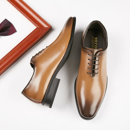 New Leather Hand-Polished Business Shoes For Men