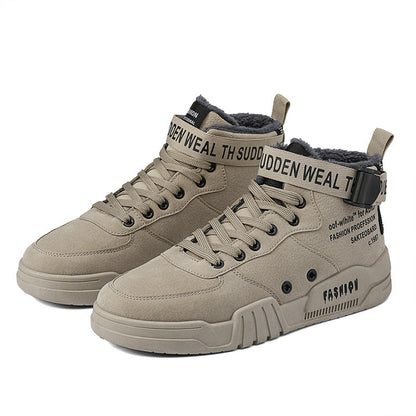 En plein air simple Chaussures Hommes Respirant CasualComfortable Chaussures Hommes Confortable Haute-Top Hommes Sneakers