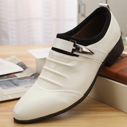 Version coréenne Noir Chaussures De Mariage Populaire Homme'' de Chaussures Pointu