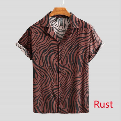 Fit men shirts for new camisa Collar Business short Sleeves