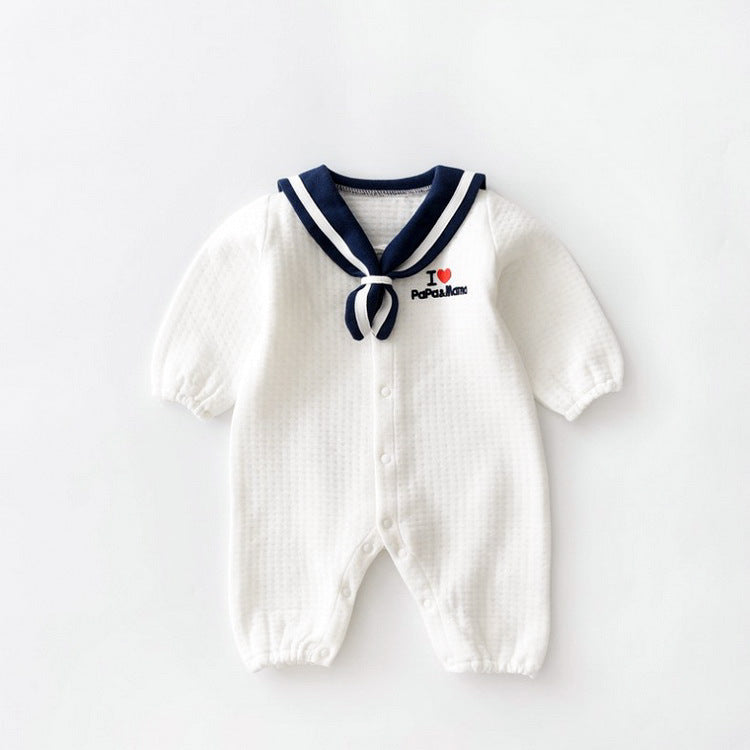 Marine Style Bébé Vêtements Nouveau-Né Vêtements Bébé Onesies