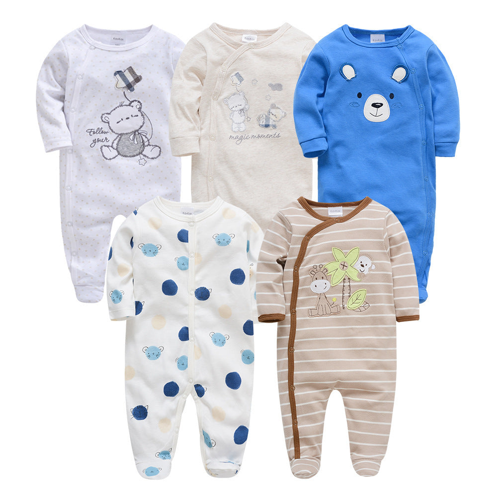 Cartoon baby jumpsuit