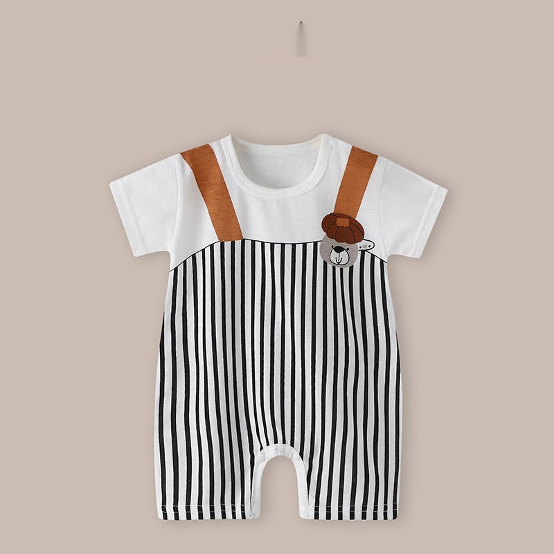 Baby Thin Short Sleeve Newborn Baby Child Jumpsuit Romper