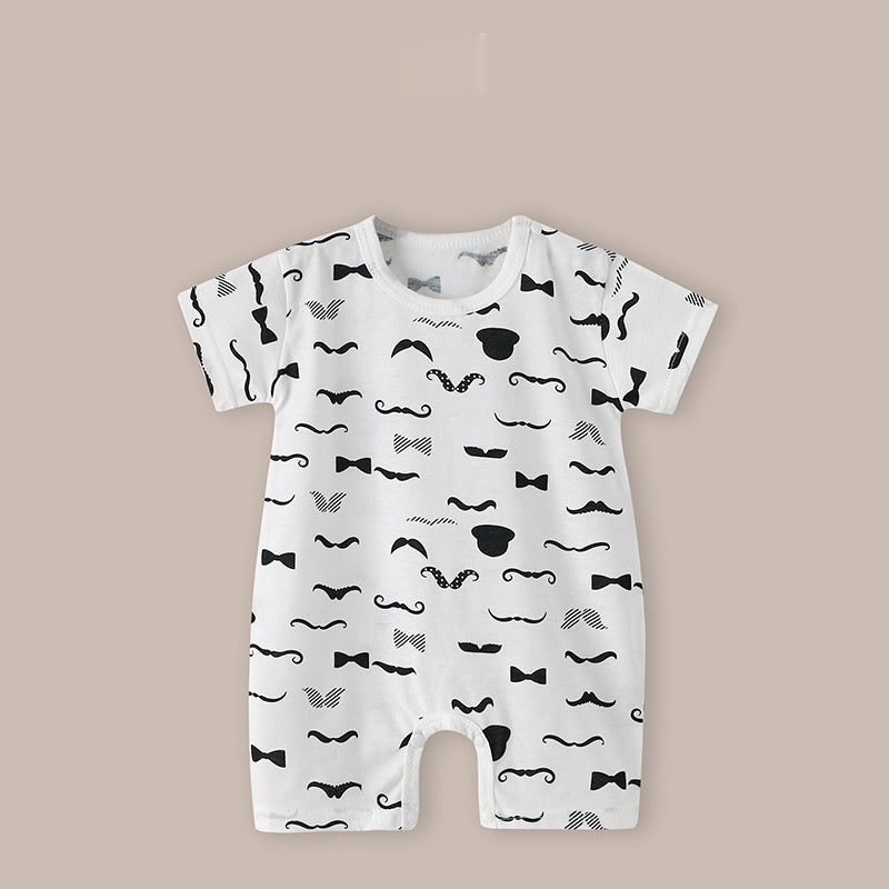 Baby Thin Short Sleeve Newborn Baby Child Jumpsuit Romper