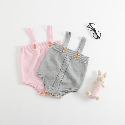 Onesies tricotées pour bébé