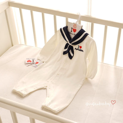 Marine Style Bébé Vêtements Nouveau-Né Vêtements Bébé Onesies