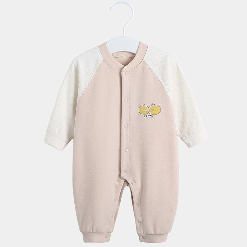 Baby cotton romper