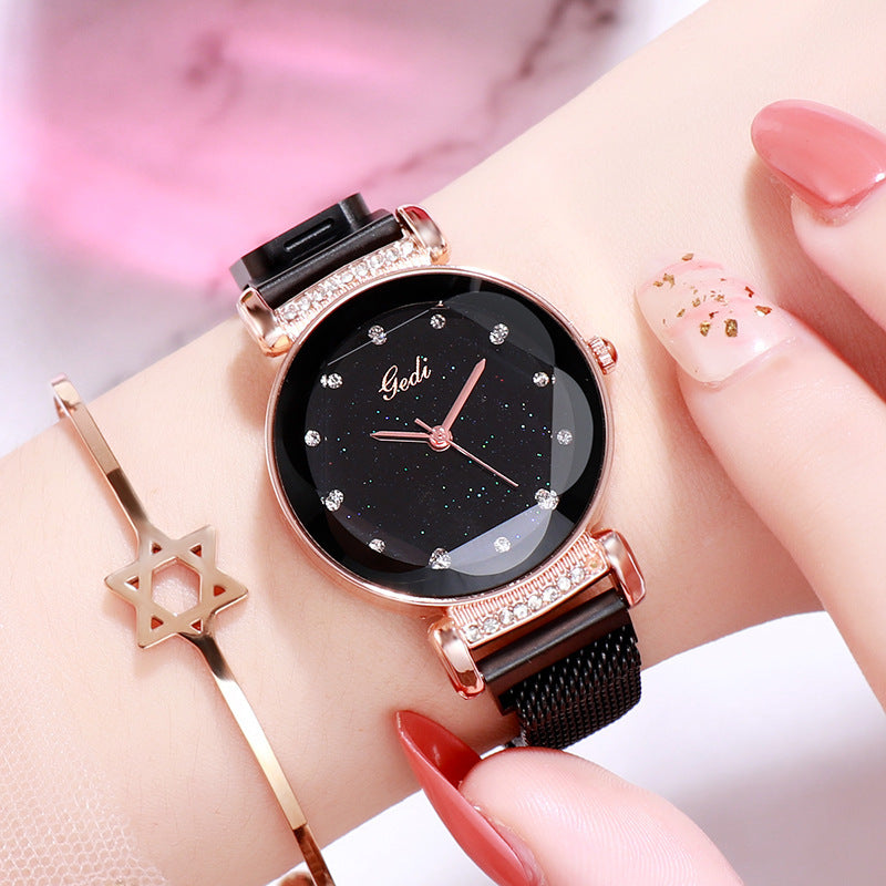 Aimant de femmes Montre De Mode Tous-match Simple Poignet