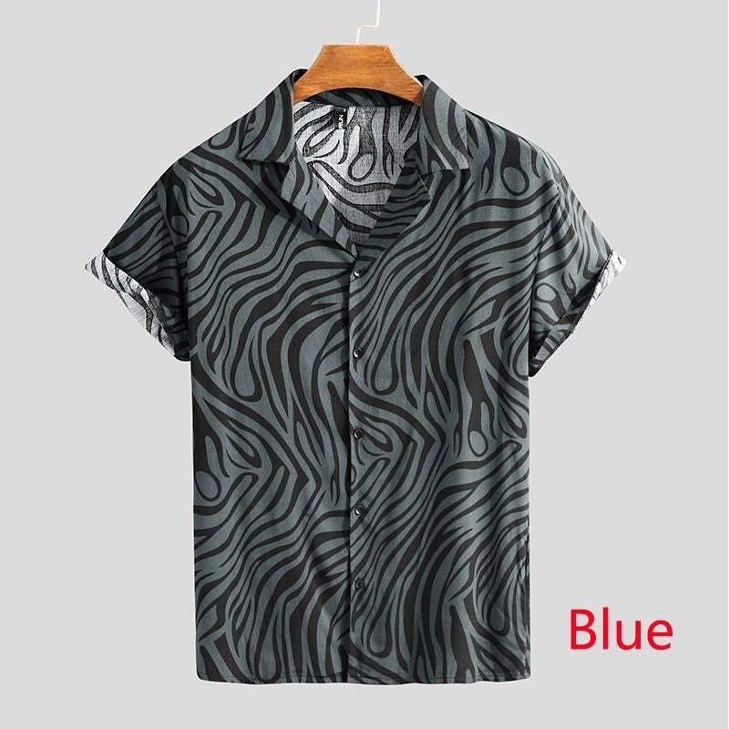 Fit men shirts for new camisa Collar Business short Sleeves