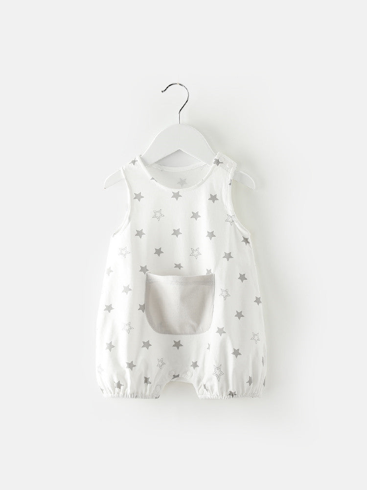 Baby sleeveless jumpsuit