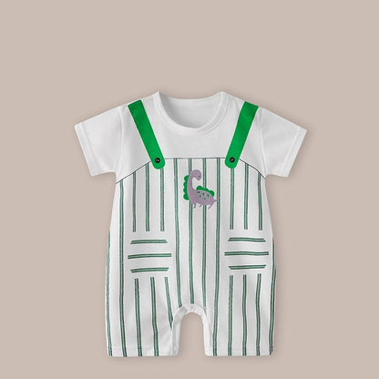 Baby Thin Short Sleeve Newborn Baby Child Jumpsuit Romper