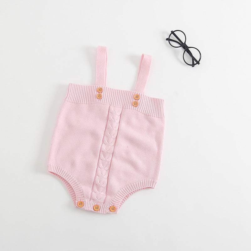 Onesies tricotées pour bébé