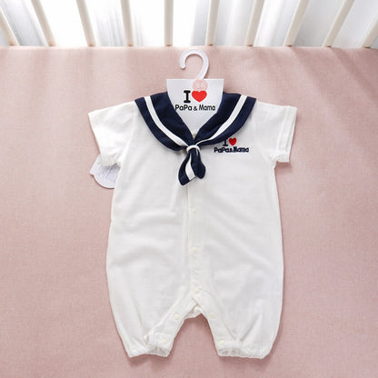 Marine Style Bébé Vêtements Nouveau-Né Vêtements Bébé Onesies