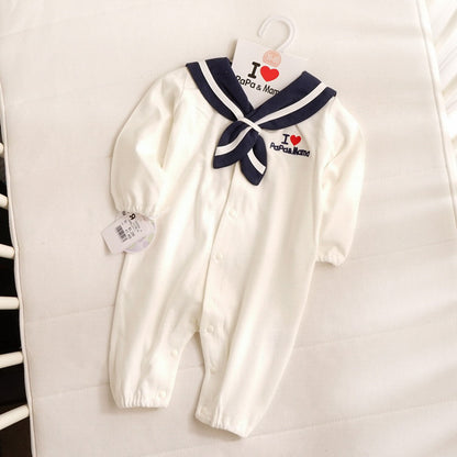 Marine Style Bébé Vêtements Nouveau-Né Vêtements Bébé Onesies